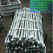 Hot DIP Galvanized Steel Handrails for Steel Structure Railings
